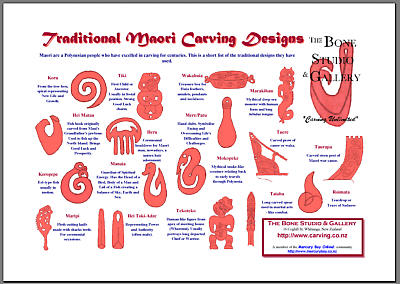 traditional Maori Carving Designs