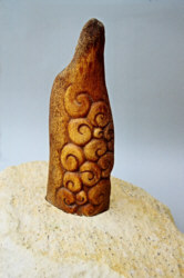 Whale Koru on Stone